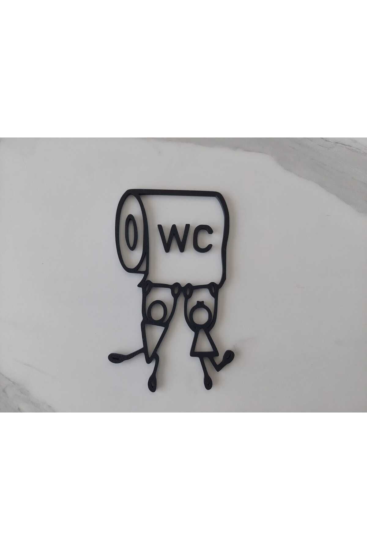 Kapı Süsü Organizer Düzenleyici WC Tabelası- Pratik Kullanım Yer Tasarrufu Sağlayan