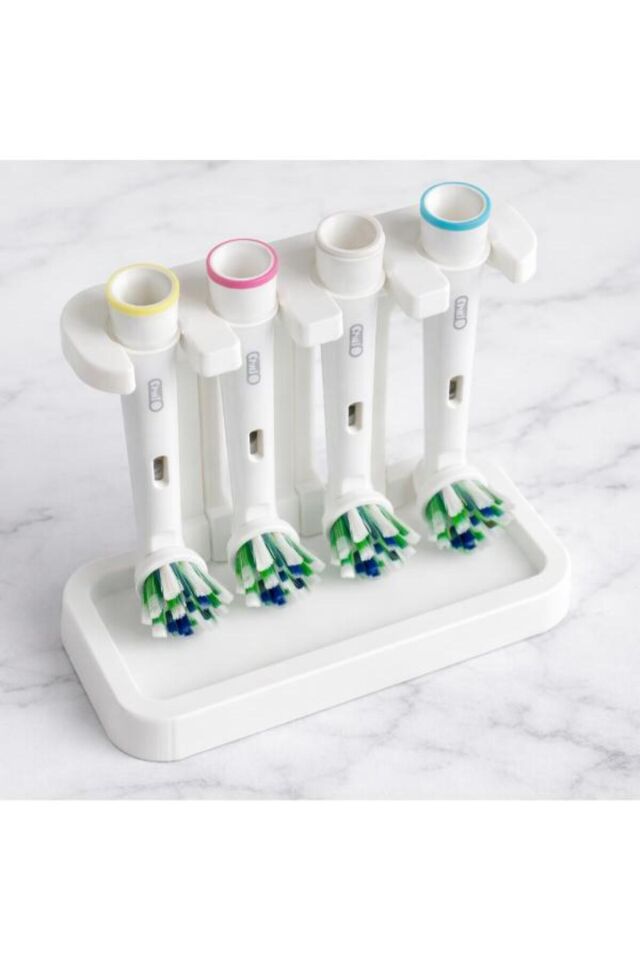 Stand Masaüstü Tutucu Organizer Oral -B elektrikli diş fırçası başlık standı (başlık için fırçalık) Pratik Kullanım Yer Tasarrufu Sağlayan