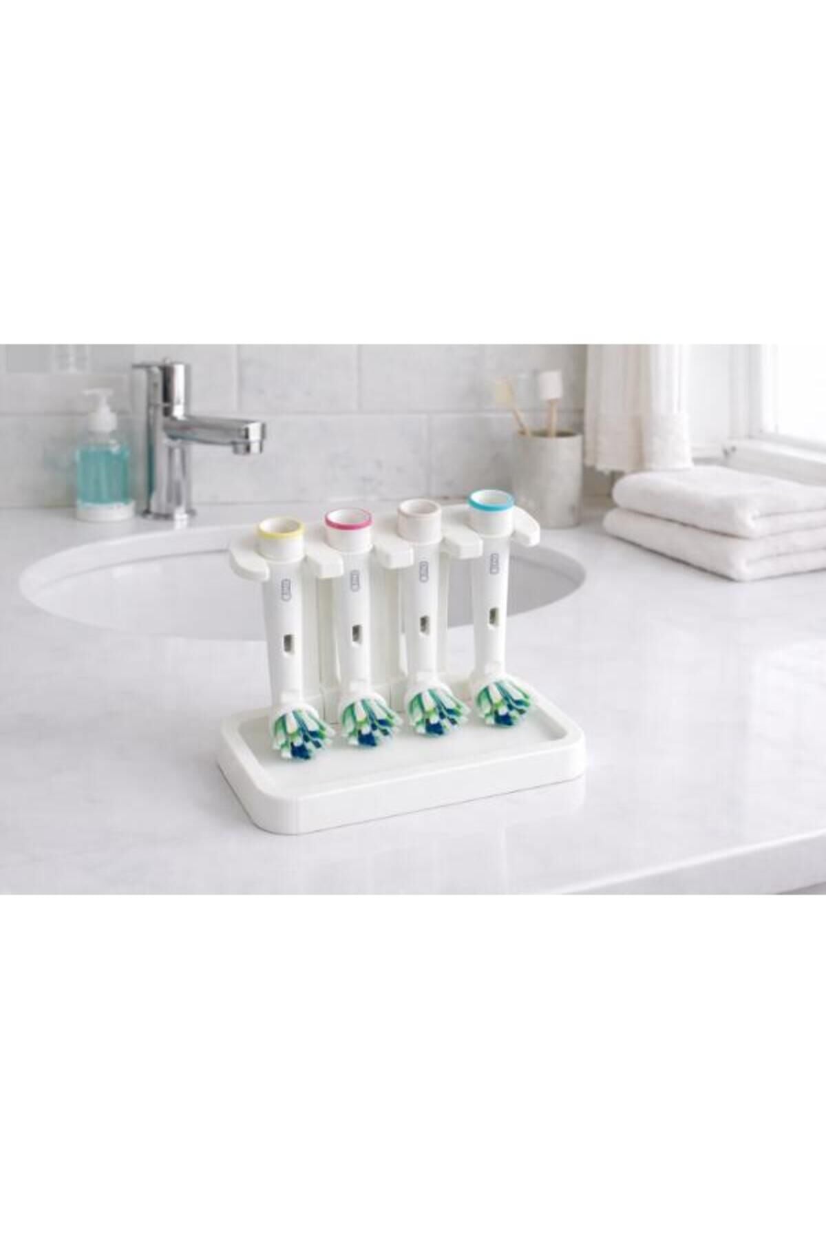 Stand Masaüstü Tutucu Organizer Oral -B elektrikli diş fırçası başlık standı (başlık için fırçalık) Pratik Kullanım Yer Tasarrufu Sağlayan