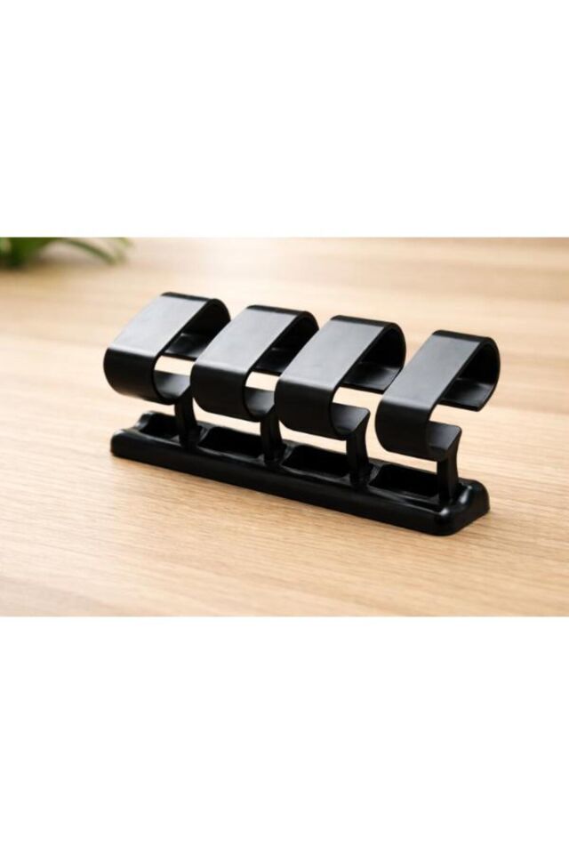 Stand Masaüstü Tutucu Organizer 4'Lü Kol Saat Standı-Şık Standı- Pratik Kullanım Yer Tasarrufu Sağlayan