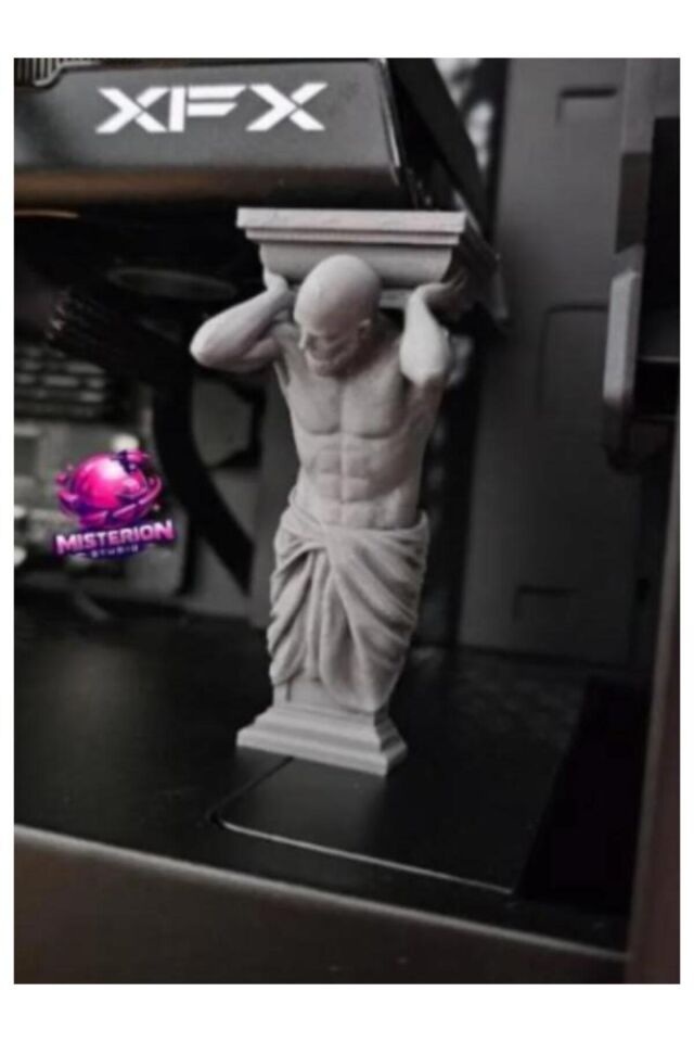 Yayıncı Aksesuarı Organizer Düzenleyici Atlas Gpu Desteği Ekran Kartı Destek Aparatı Şık 9cm Pratik Kullanım Yer Tasarrufu Sağlayan