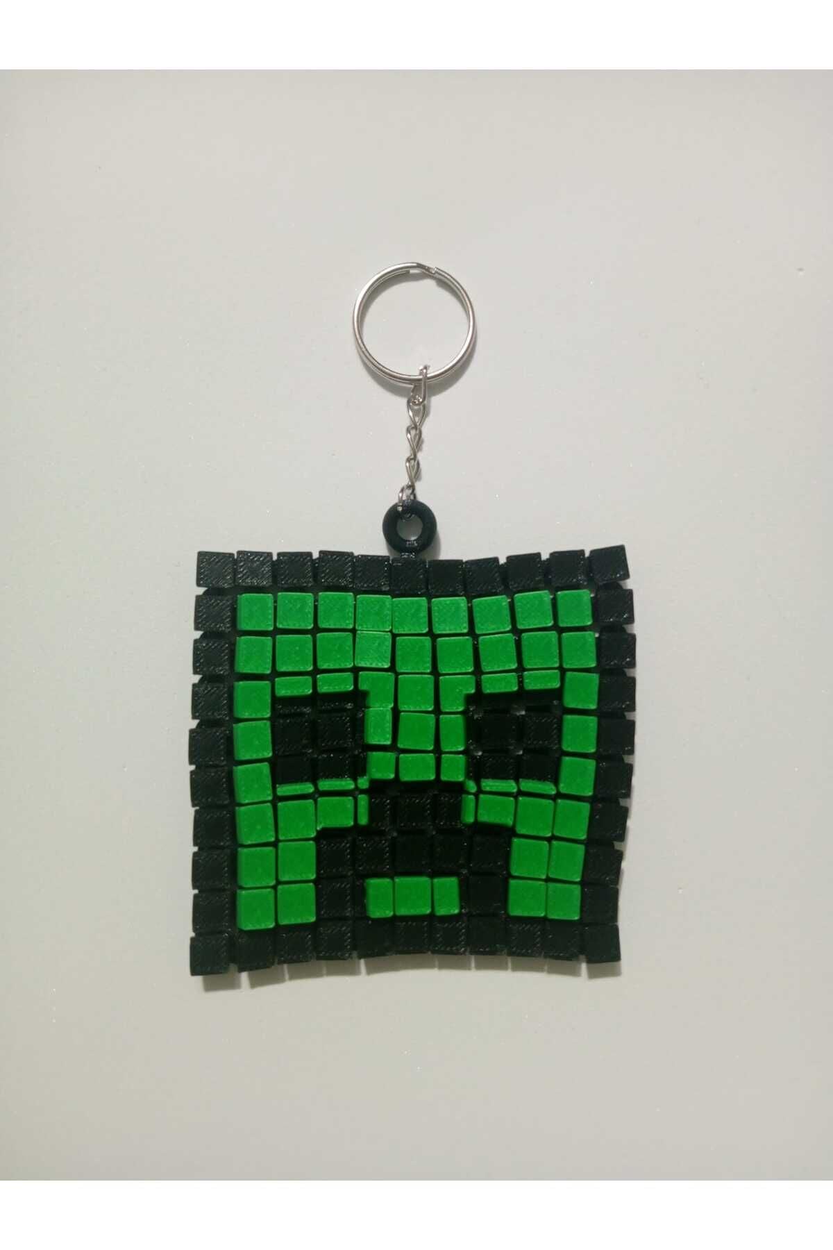 Dekoratif Obje ve Biblo Organizer Düzenleyici Minecraft Stil Anahtarlık Figürlü Çanta veya Anahtar Aksesuarı Pratik Kullanım Yer Tasarrufu Sağlayan