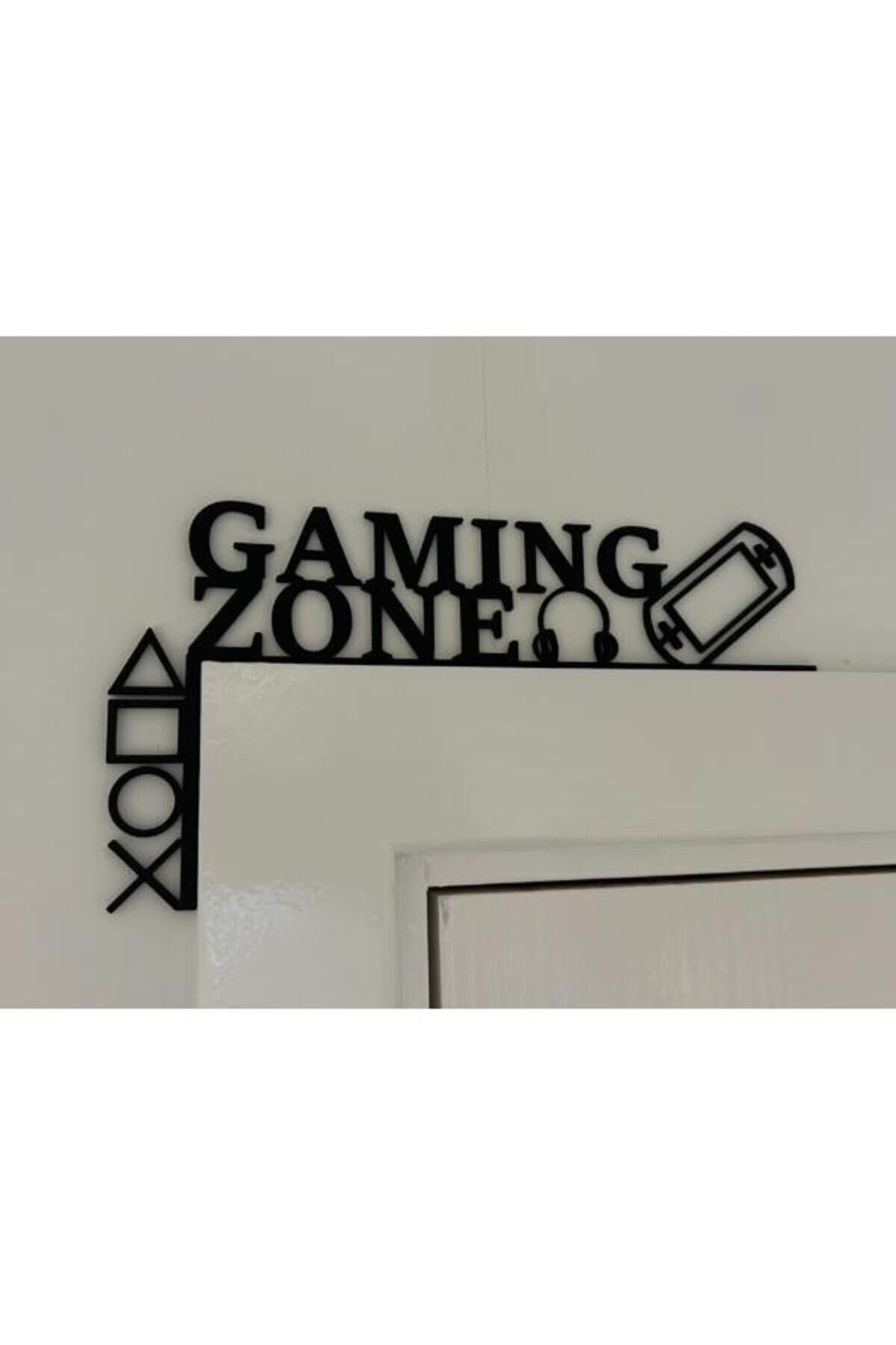 Kapı Süsü Organizer Düzenleyici Gaming Zone Köşe Dekoru – Oyun Temalı Duvar ve Pratik Kullanım Yer Tasarrufu Sağlayan