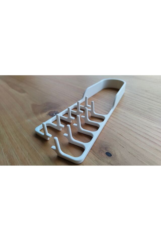 Saç Fırçası ve Tarak Organizer Düzenleyici Erkek Şekillendirme Aparatı – Texturizer Wavy & Dağınık Şekillendirici 3D Baskı Pratik Kullanım Yer Tasarrufu Sağlayan