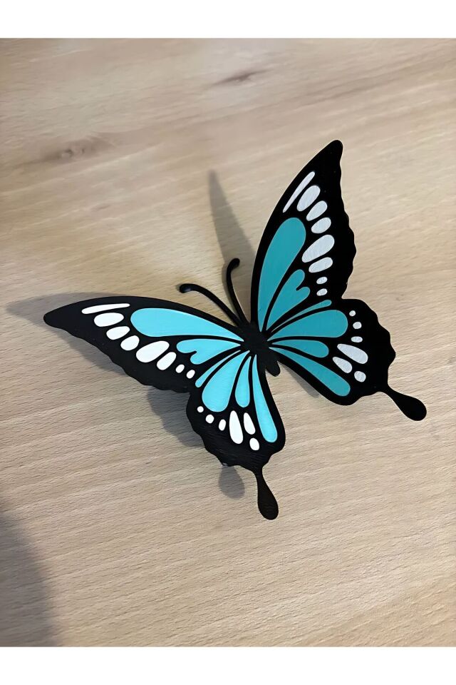 Magnet Organizer Düzenleyici Kelebek Figürlü Kaliteli Baskı 3 Adet Pratik Kullanım Yer Tasarrufu Sağlayan