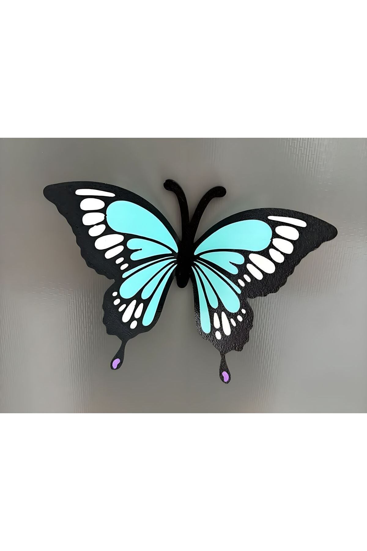 Magnet Organizer Düzenleyici Kelebek Figürlü Kaliteli Baskı 3 Adet Pratik Kullanım Yer Tasarrufu Sağlayan