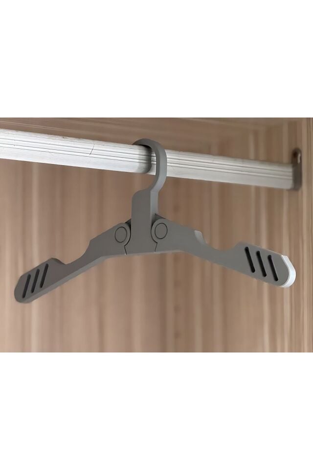 Askı Organizer Düzenleyici Elbise Askılığı Katlanır Portatif Kullanışlı Yüksek Kaliteli Baskı Pratik Kullanım Yer Tasarrufu Sağlayan