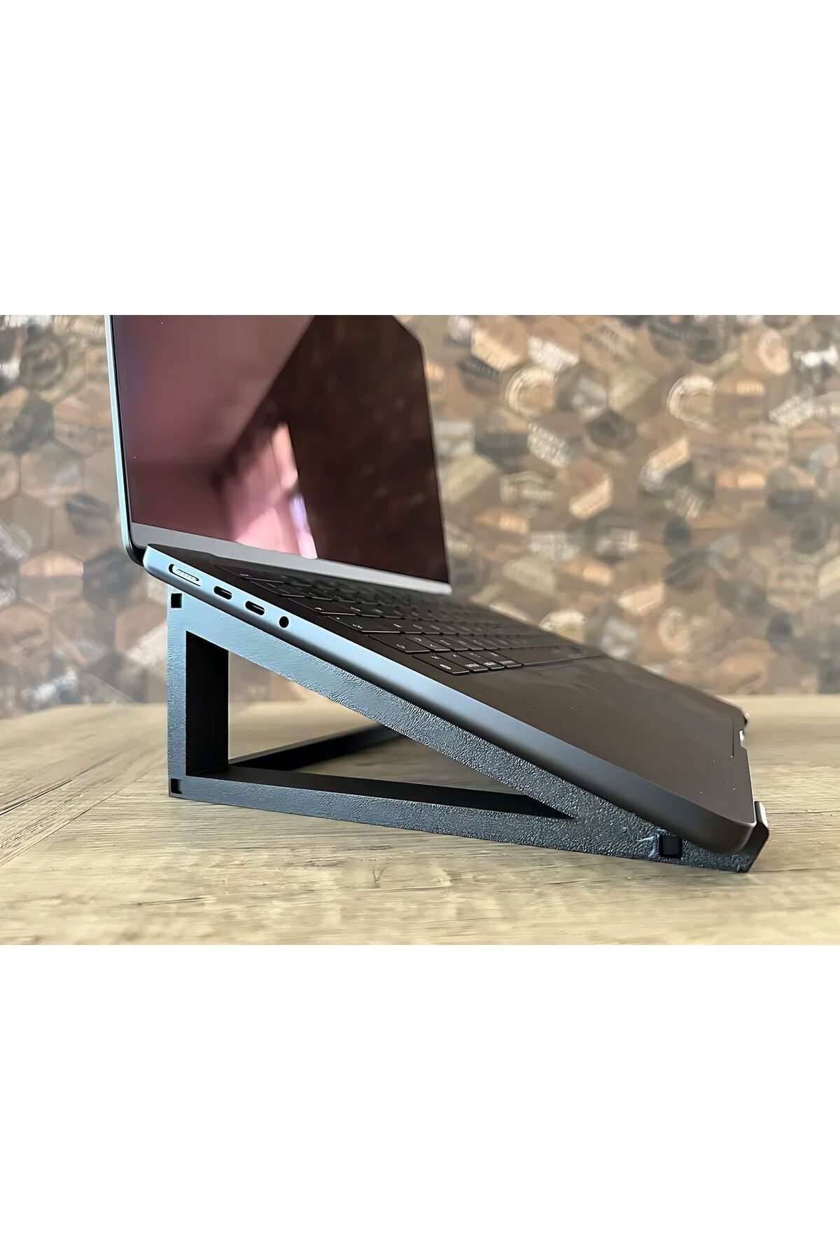 Stand Masaüstü Tutucu Organizer laptop Standı Şık Tasarım Kaliteli Baskı Pratik Kullanım Yer Tasarrufu Sağlayan